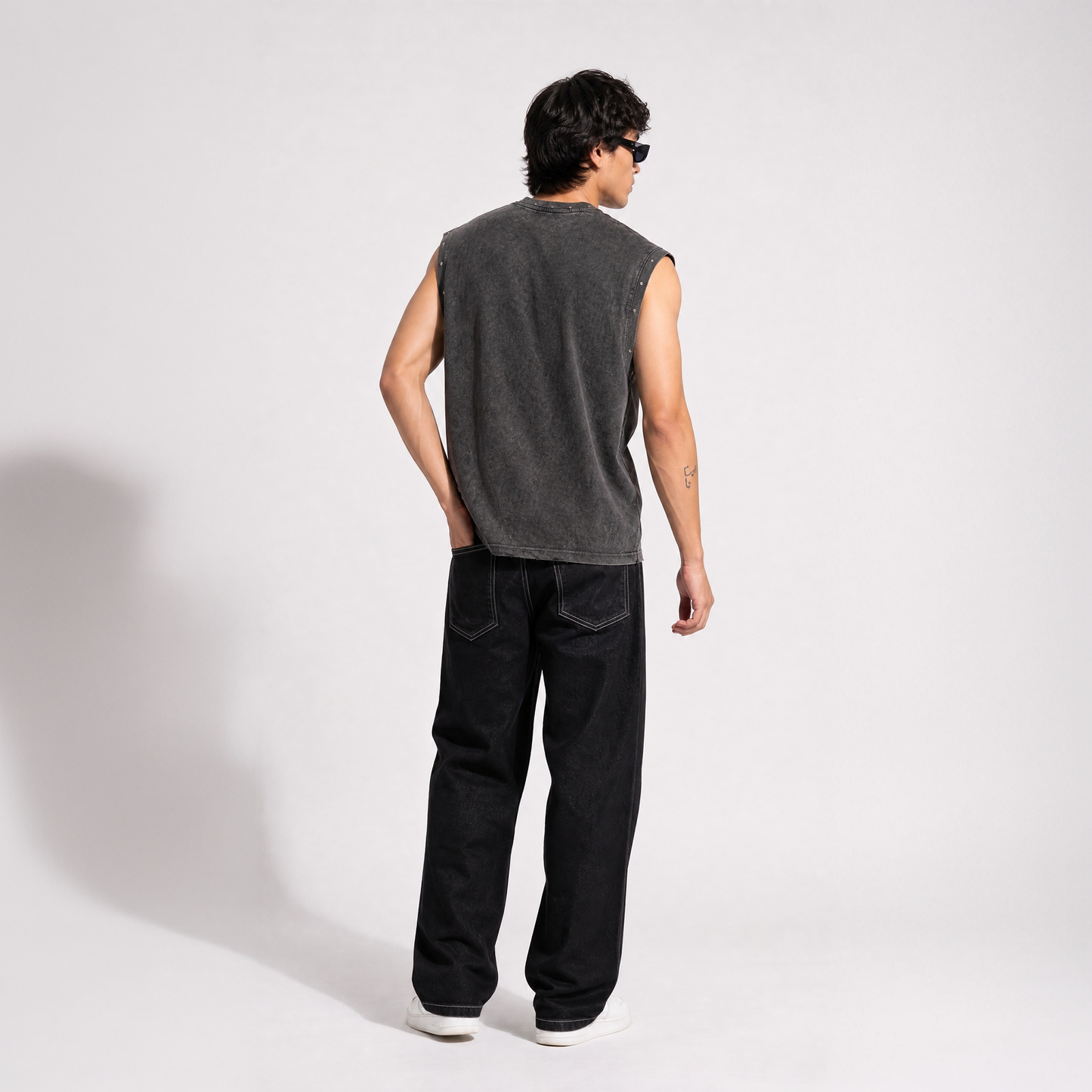 Grey Washed Tank