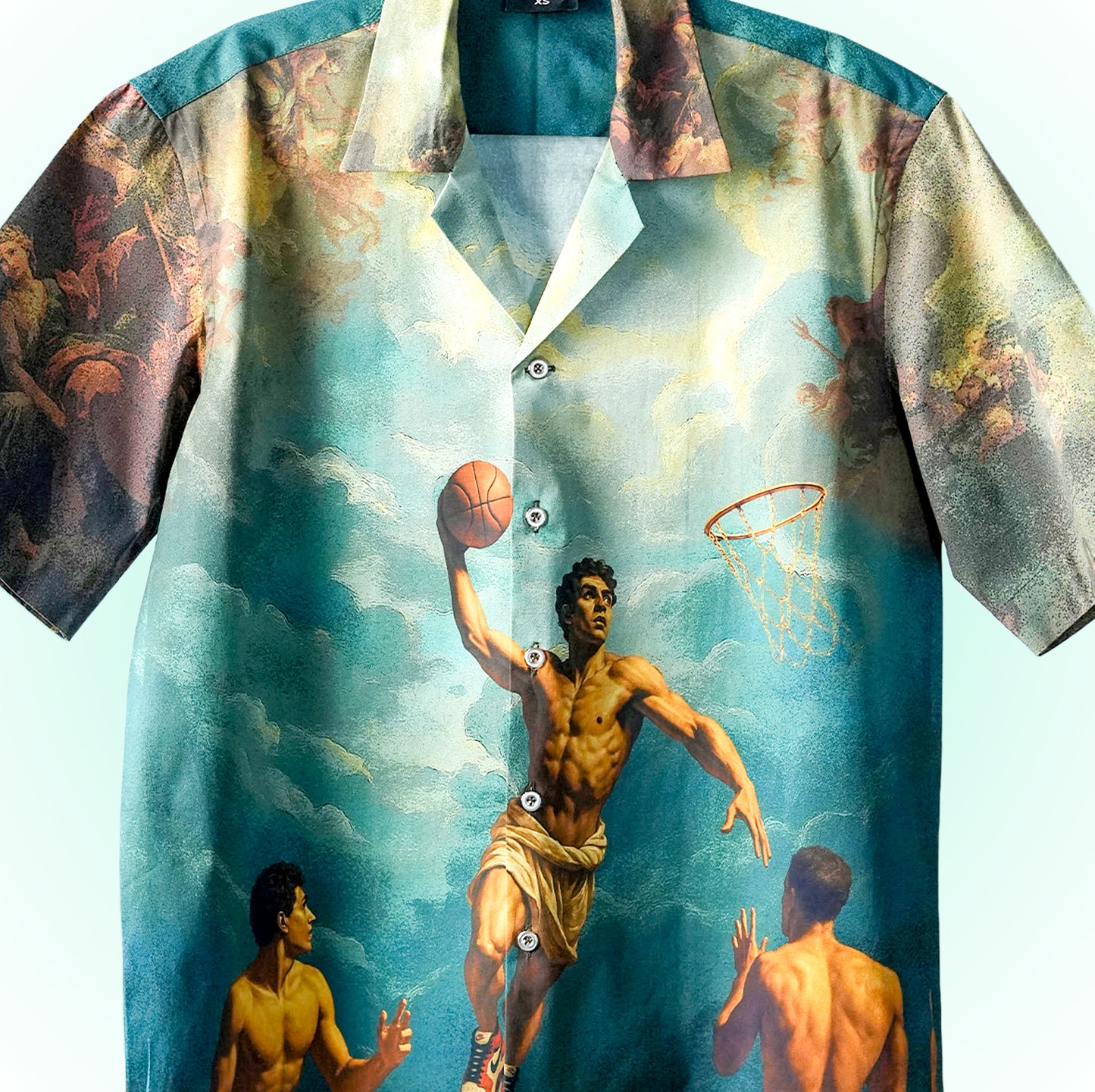 Court of Chaos Oversized Cuban Collar Shirt