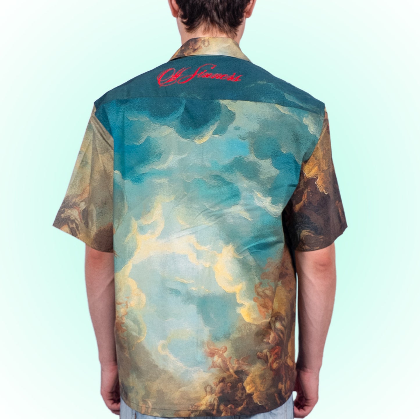 Court of Chaos Oversized Cuban Collar Shirt