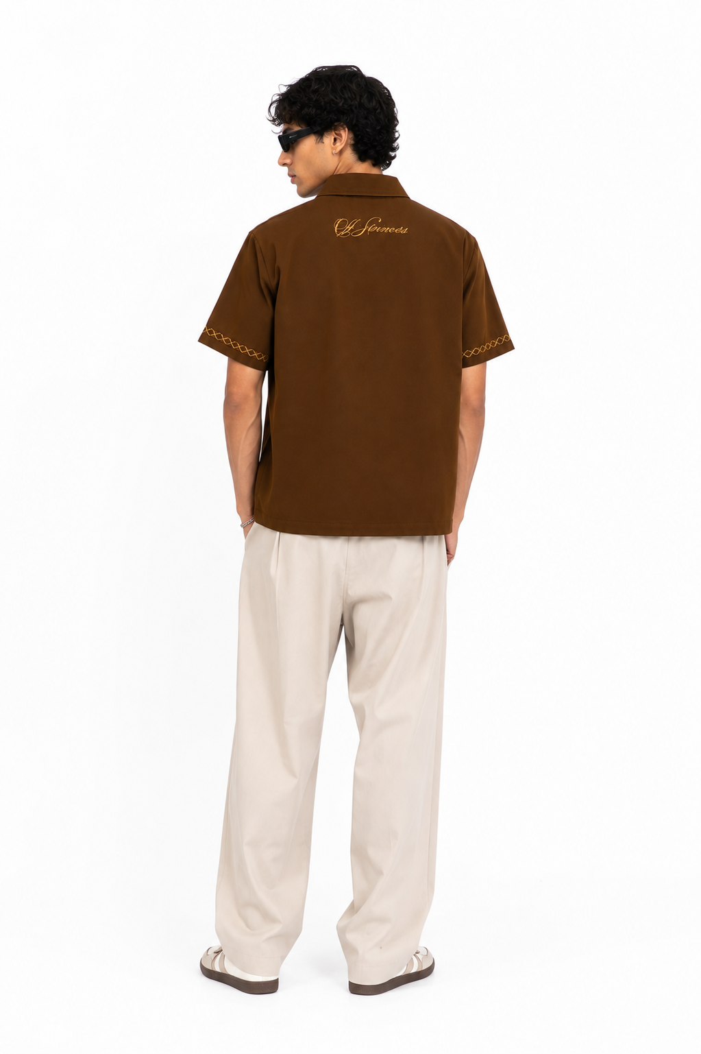 After Hours Shirt- Brown