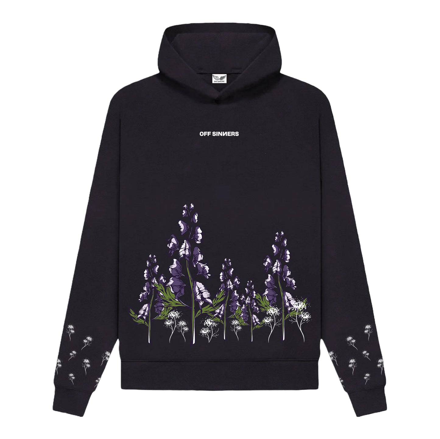 Black Hoodie - Last Bloom