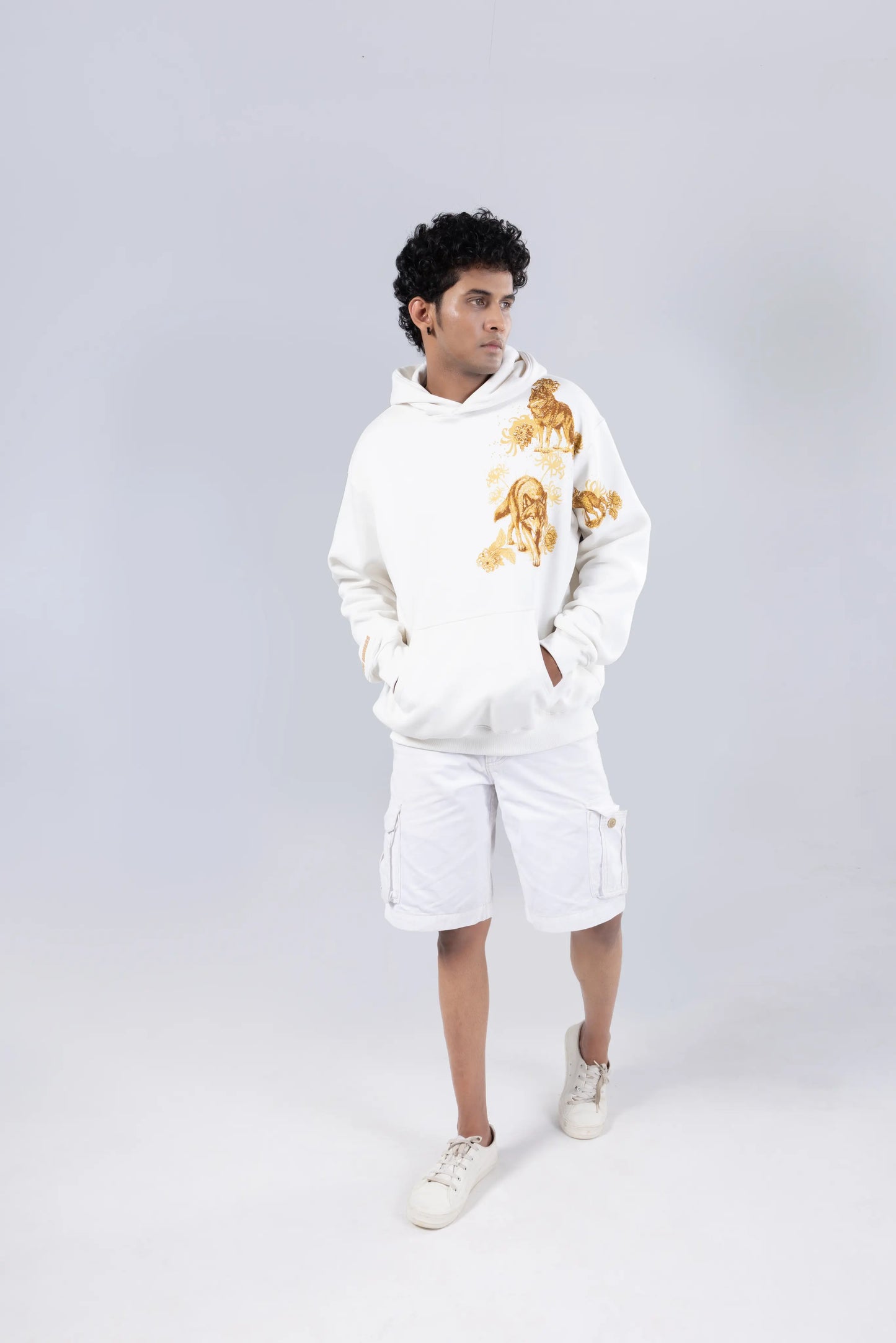 White Hoodie - Lone Howl