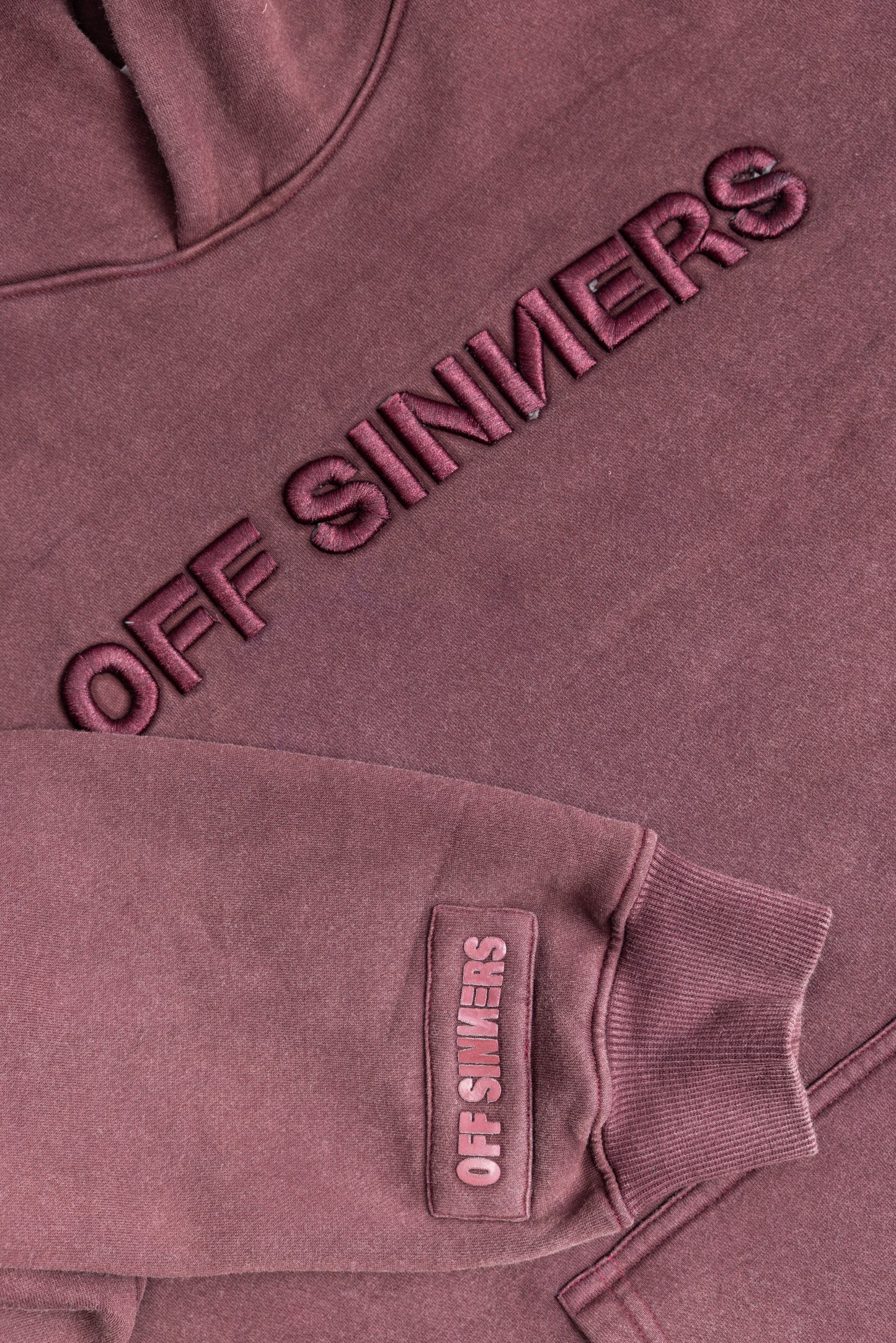 Acid Wash Hoodie - Raven Born