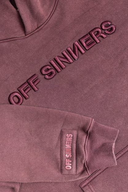 Acid Wash Hoodie - Raven Born