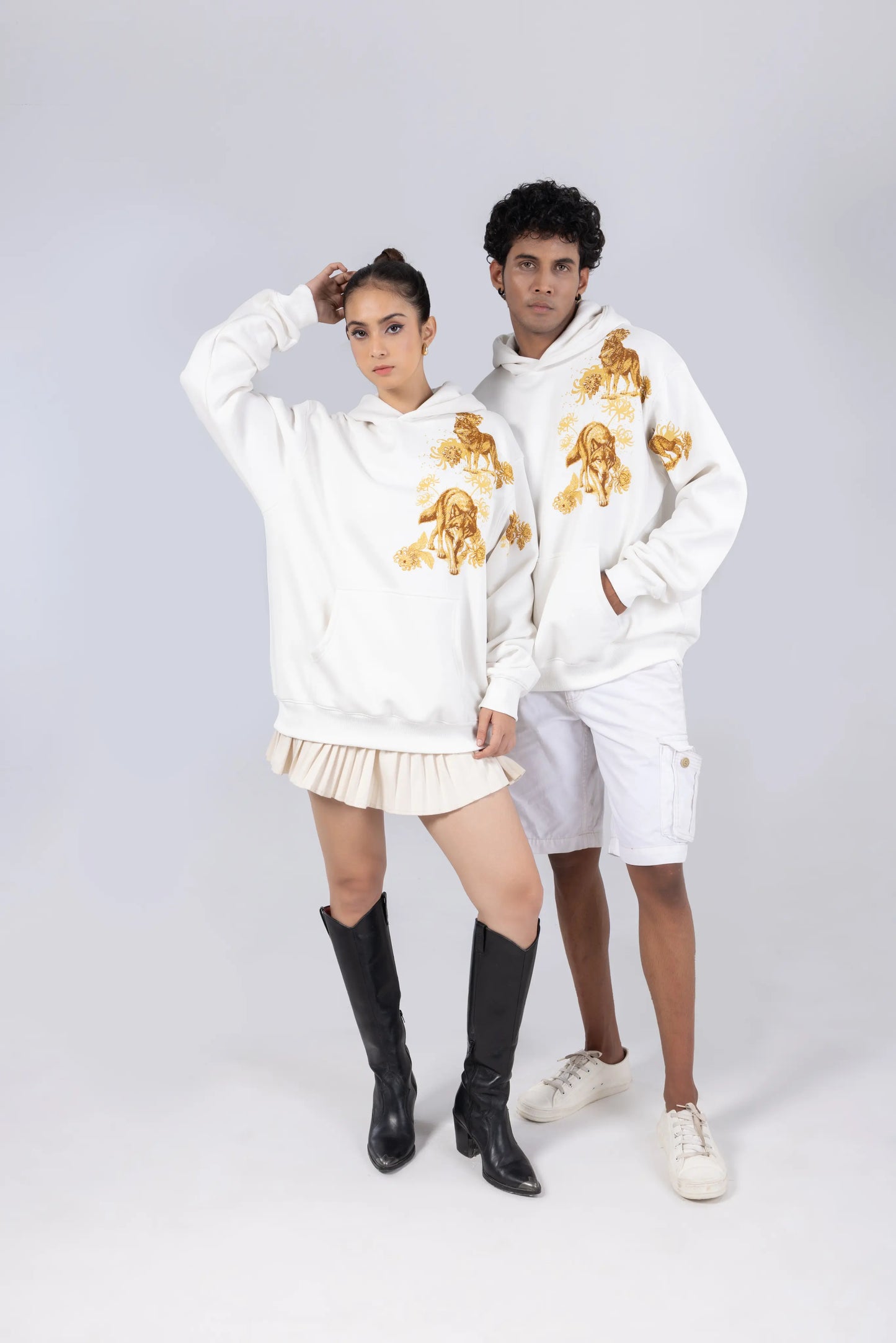 White Hoodie - Lone Howl