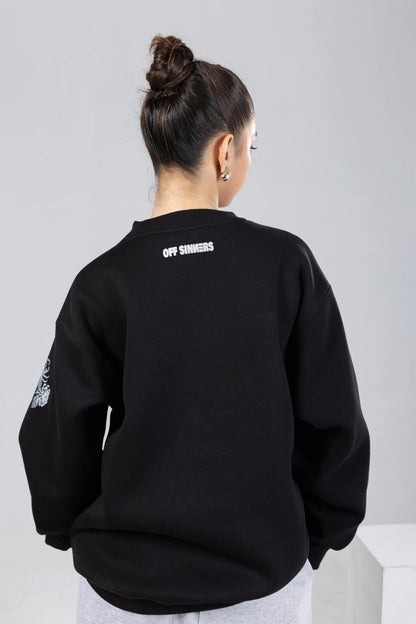 Black Sweatshirt - Midnight Hunt