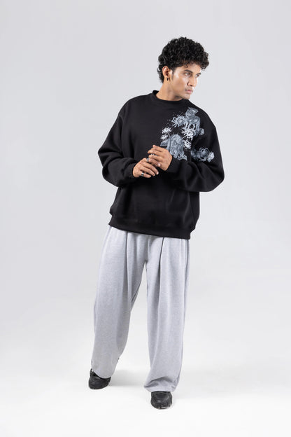 Black Sweatshirt - Midnight Hunt