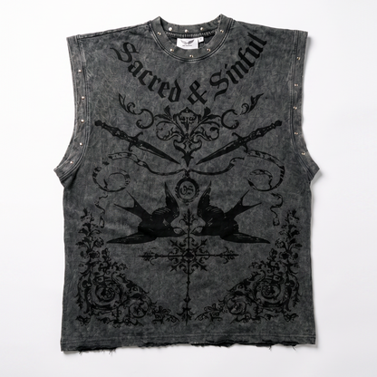 Grey Washed Tank