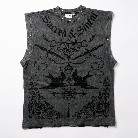 Grey Washed Tank
