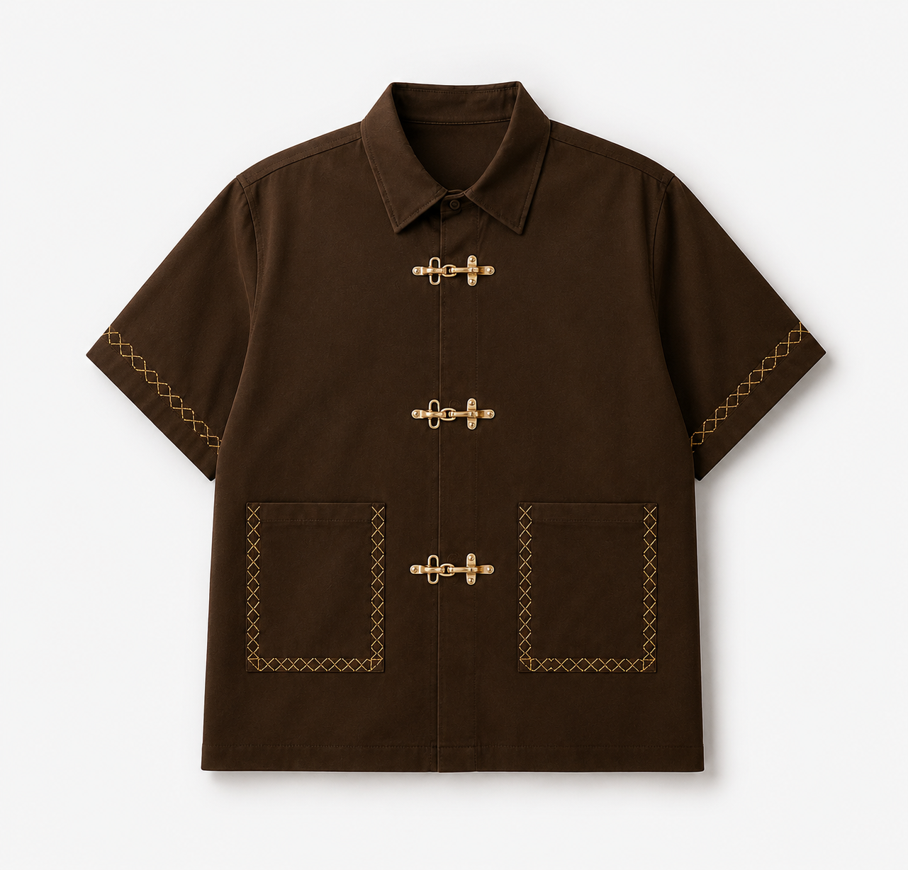 After Hours Shirt- Brown