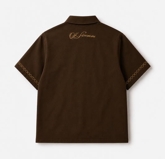 After Hours Shirt- Brown