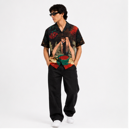 Bloom Cuban Collar Shirt