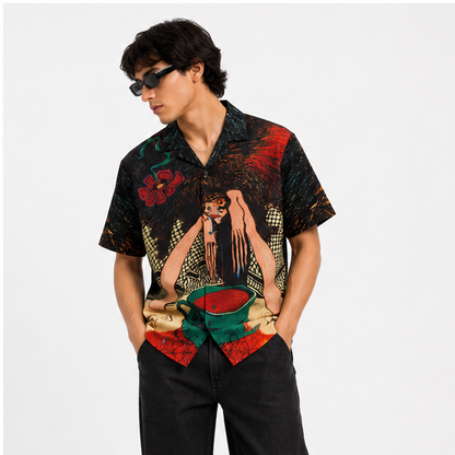Bloom Cuban Collar Shirt