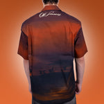 Heaven's Reckoning Oversized Cuban Collar Shirt