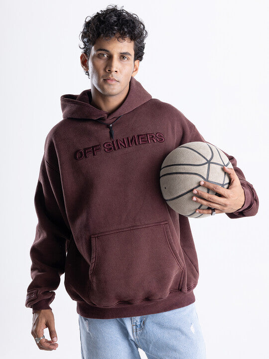 Acid Wash Hoodie - Raven Born