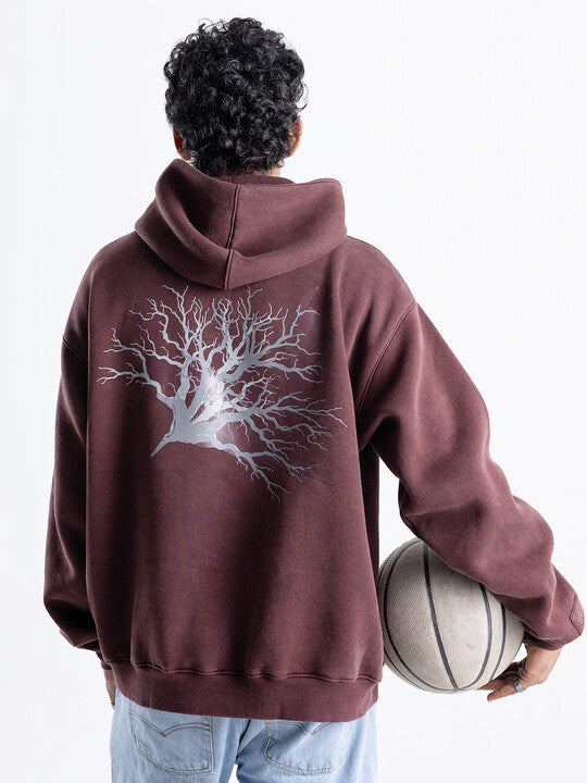 Acid Wash Hoodie - Raven Born